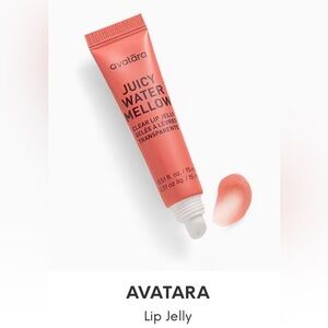 AVATARA Lip Jelly
Color: Watermellow Clear (sheer peach), 15 mL